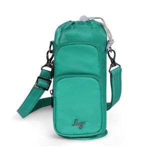 NWOT Lug Insulated Crossbody Water Bottle Bag Huggie SE Kelly Green